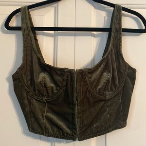 UO Out From Under Bustier Top